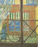 Vincent Van Gogh A Pork-Butcher's Shop Seen from a Window (nn04) Spain oil painting artist